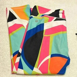 Colorful Geometric Women's Pants